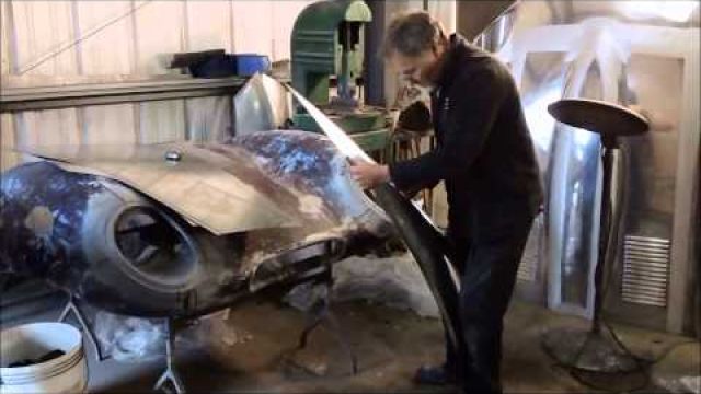 How to English Wheel a complex panel PART5