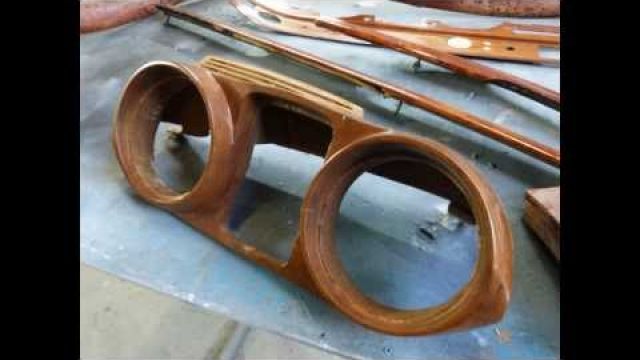 Oldtimer Mercedes W111 Heckflosse Coupe Holz Armaturenbrett Restaurierung KOZ Autozentrum