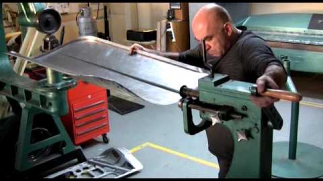 Coach-builder 300 SL Roadster doorskin fabrication